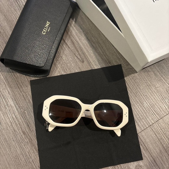 CELINE Women's WhiteSunglasses